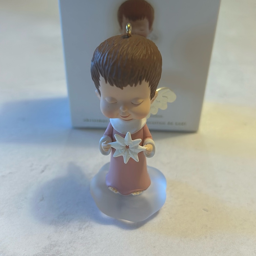 Hallmark Keepsake China Rose Mary's Angels Christmas Ornament, #22